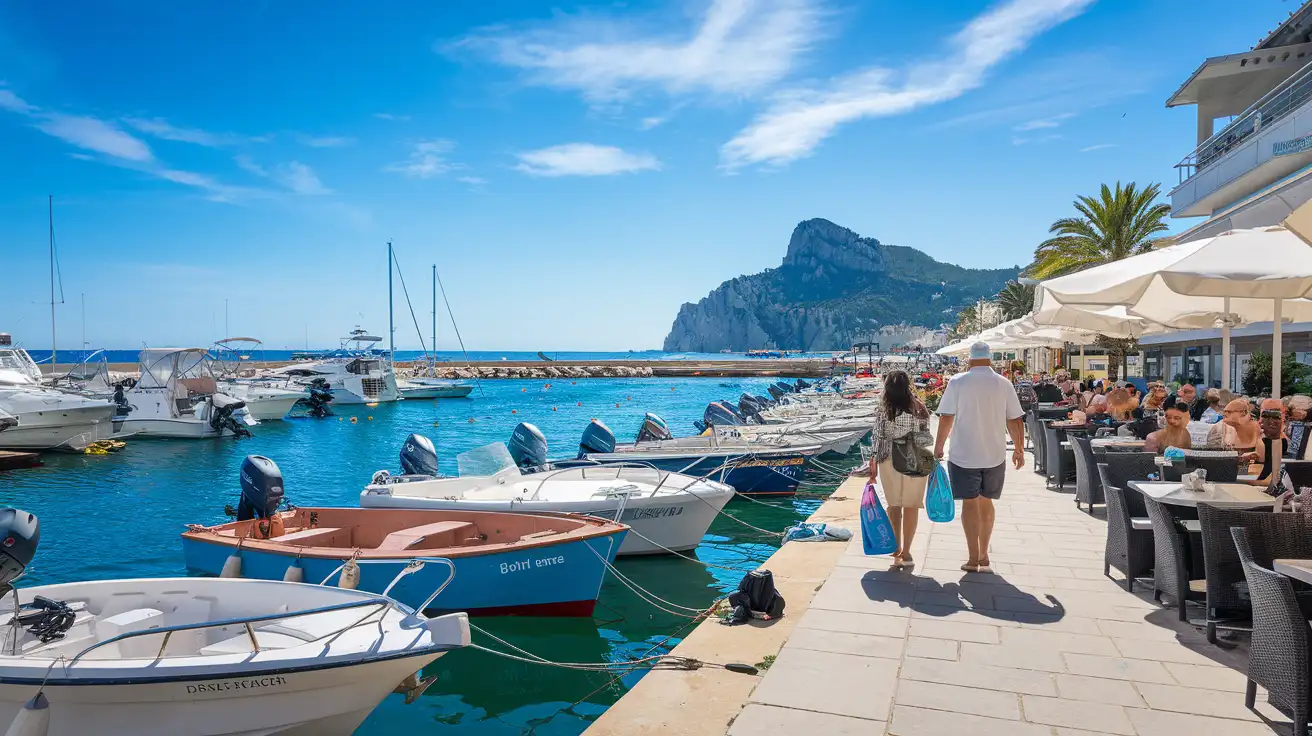 Marina area in Cabo San Lucas where travelers often rely on mobile data between tours and restaurants