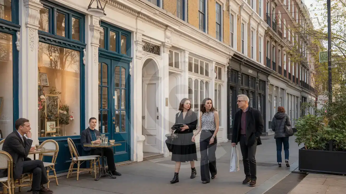 Manhattan şehir merkezindeki moda etkinliği mekanının dışında şık bir kalabalık